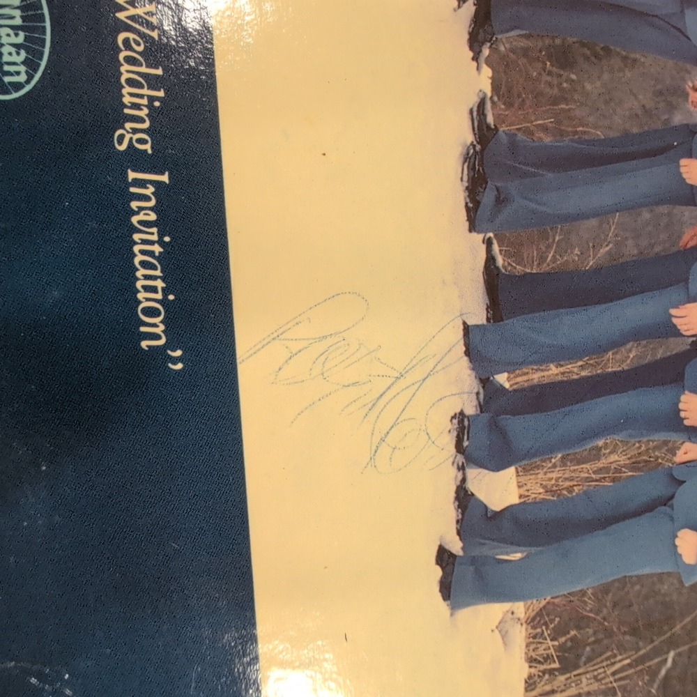 The Inspirations Have Something to Sing About Vinyl LP Signed CAS-9843 Gospel - Picture 4 of 5